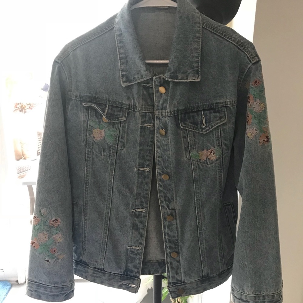 Oversized Jeans Jacket six crisp days